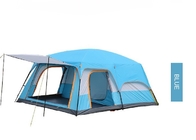 防水自動家族のキャンプ テント190TポリエステルPU3000MM緑 サプライヤー