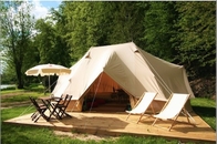 400X600X300CMのベージュ綿のキャンバスの単層屋外のキャンプ テント皇帝の鐘テント サプライヤー