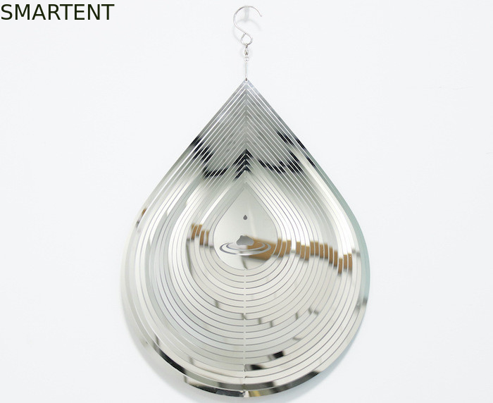 銀製のエッチングSSの水滴3Dの電気めっきをウィンド チャイム サプライヤー