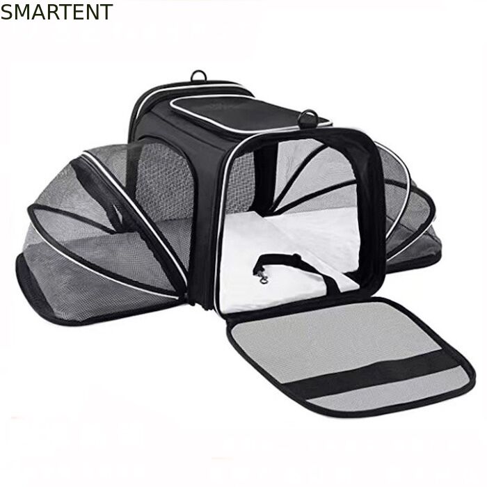 Dogs Cats and Rabbits Cute Pet Supplies Playful Style Chew Play Sleep Functions Gray Cationic Polyester Multi-Purpose Outdoor Travel Carry HandBag サプライヤー